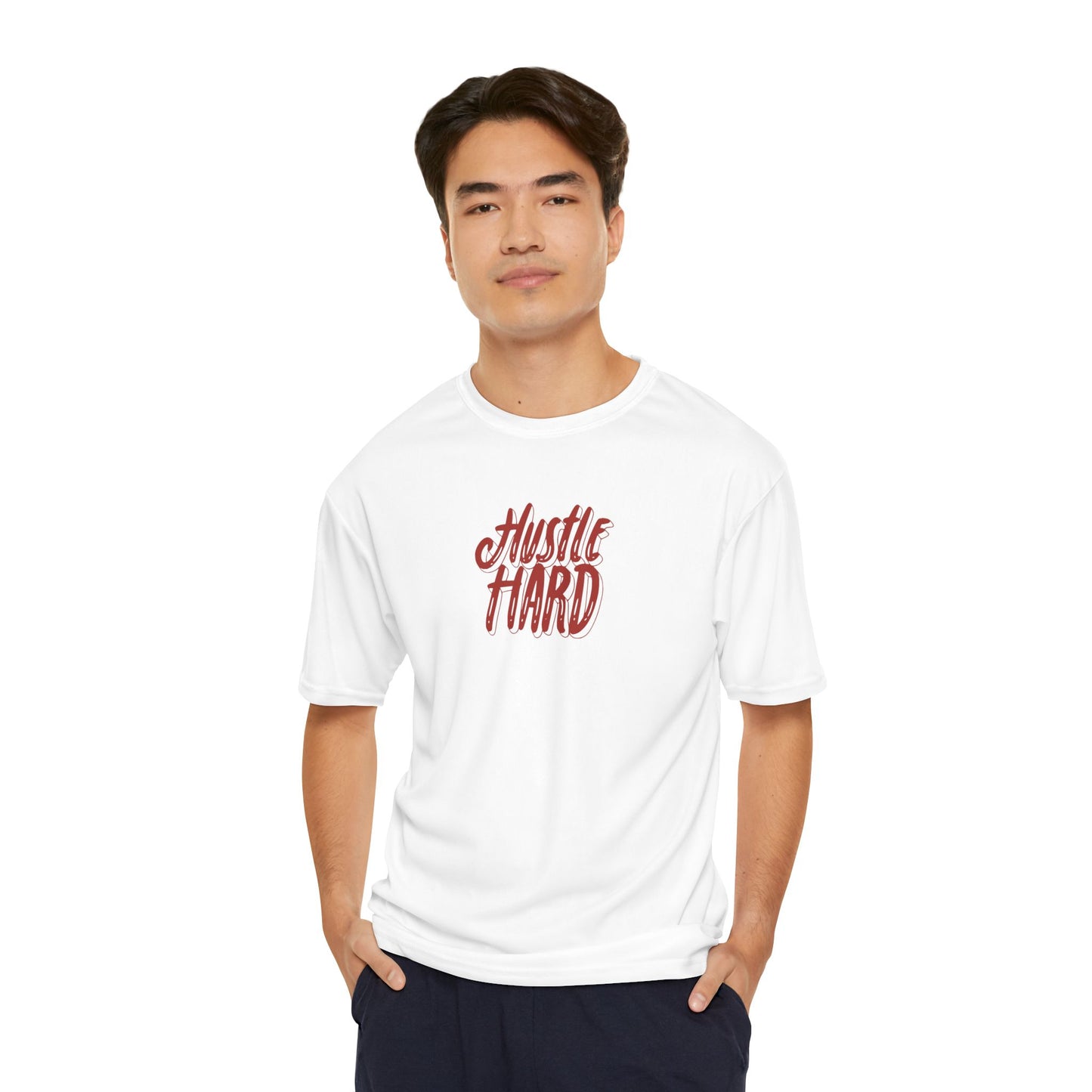 Hustle Hard Men’s Performance Tee