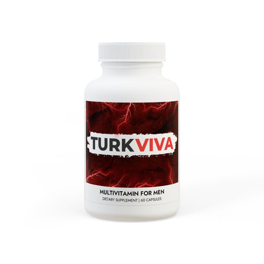 TURKVIVA Multivitamin for Men – Daily Performance Formula