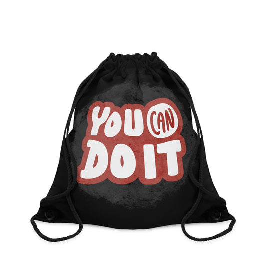 "YOU CAN DO IT" Motivational Drawstring Bag